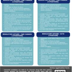 JAMP India Pharmaceuticals Walk-In Interview on 05 July 2026 for Regulatory Affairs Professionals