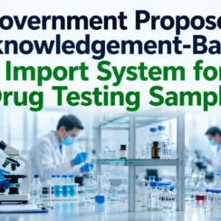Health Ministry Proposes Acknowledgement-Based Import System for Drug Testing Samples