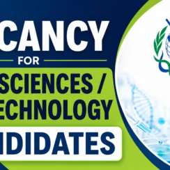 Vacancy for Life Sciences / Biotechnology candidates at ICGEB