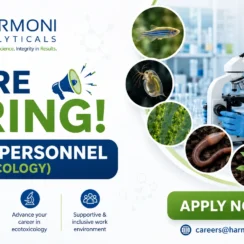 Harmoni Analyticals Jobs 2026 | Study Personnel Ecotoxicology | Hyderabad | Freshers B.Sc M.Sc | OECD GLP