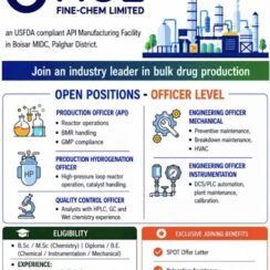 NGL Fine-Chem Walk-In Drive | Production, QC & Engineering Departments in Vapi, Gujarat