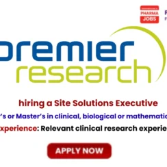 Premier Research Site Solutions Executive Job in Srinagar
