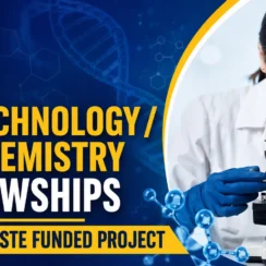 Biotechnology / Biochemistry Fellowships under KSCSTE funded project at SCTIMST