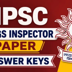 MPSC Drugs Inspector paper with Answer keys
