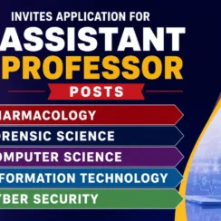 NFSU Invites application for Assistant Professor posts