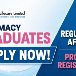 Pharmacy graduates apply now for Regulatory Affairs & Product Registration at HLL Lifecare