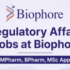 Regulatory Affairs Jobs at Biophore