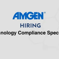 Work as Technology Compliance Specialist at Amgen